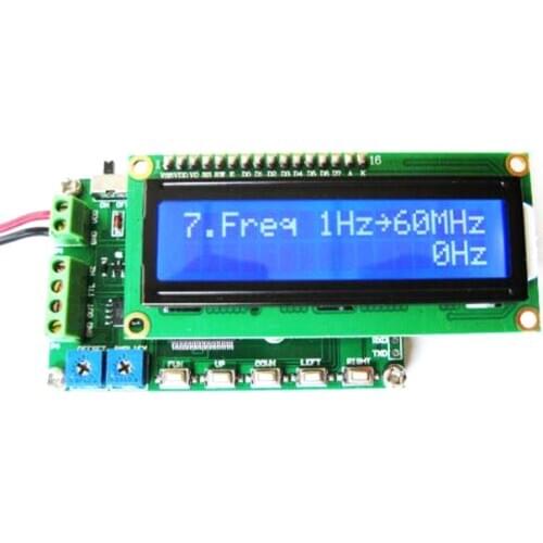 New version 8M DDS function signal generator signal generator signal source 60M frequency counter