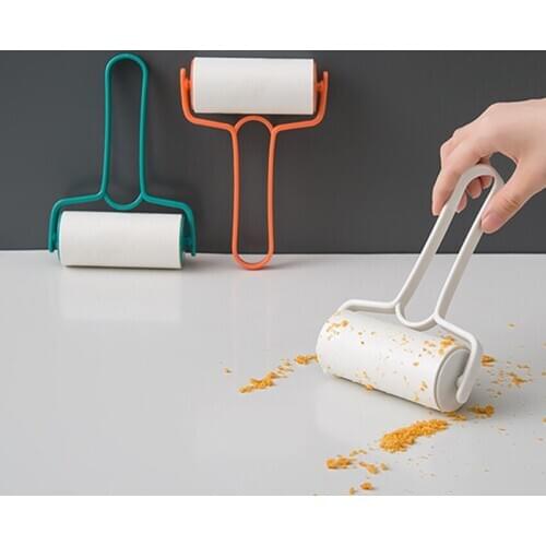 Manual Lint Rollers Portable Clothes Sticking Roller Hair Remover Household Sweater Dust Roller Brush, Pet Hair Removal Brushes