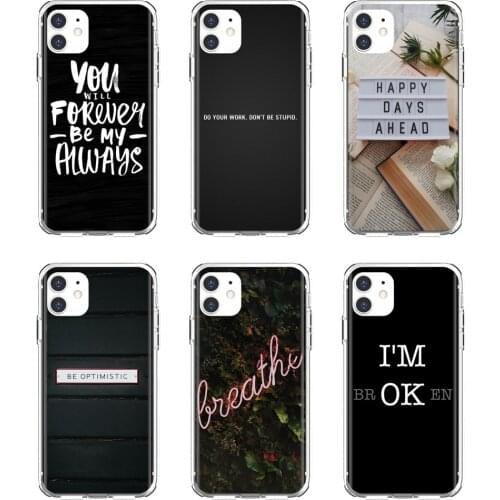 Silicone Shell Case For Samsung Galaxy A12 A31 A41 A51 A71 A20e A21s M30 A10 A30 A40 A50 A60 A70 Wallpaper-Inscription