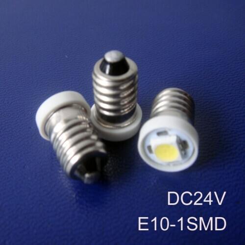 High quality,E10 Led 24v,E10 Warning Light,E10 bulb,E10 Led,E10 Indecator Light,E10 Signal light,E10 lamp,free shipping 10pc/lot