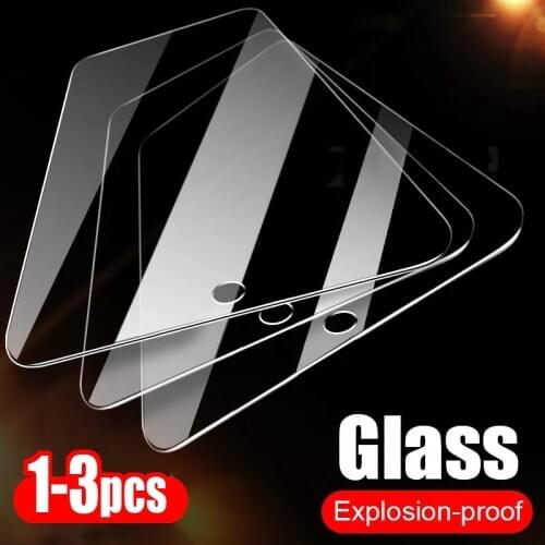1-3Pcs for iPhone 11 pro Tempered Glass for iPhone 8 7 plus X XR XS Max 6 Plus Screen Protector Film Aphone 11 pro max Glass i 8