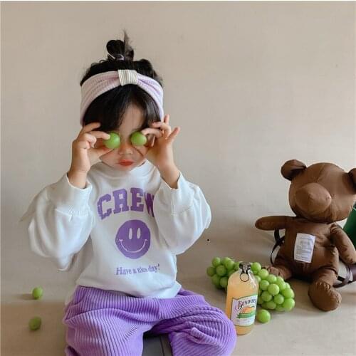 Girls Suits Sweatshirts + Pants 2pcs Kids Cotton 2021 Cute Spring Autumn Uniforms Custom Sport Sets Teenagers Outwear Children C