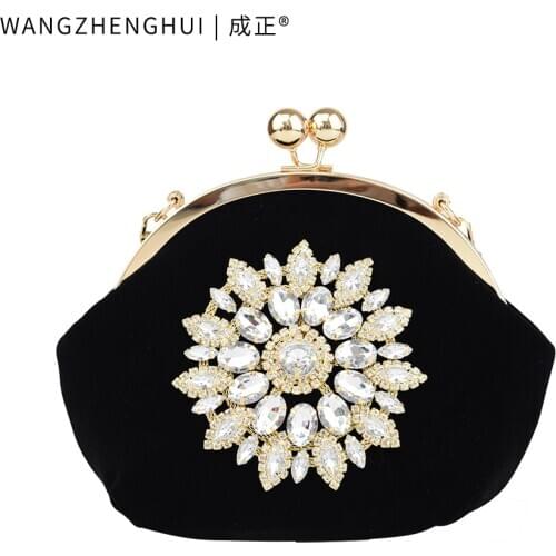 2020 Womens Bag Fashionable womens hand bag diamond Evening Bag Shiny Handbags
