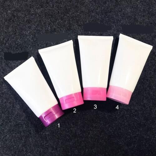 300pcs/lot 150g 150ml Empty Plastic Squeeze Bottle Soft Tube Cosmetic Containers For Cream Lotion Empty Cosmetic Soft Tube