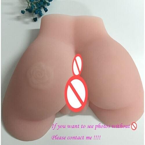3D Flesh 1:1 Silicone Realistic Big Ass Sex Toys for Male Gluteal Masturbation Instruments Lady Vagina Anus Adult Erotic Toy