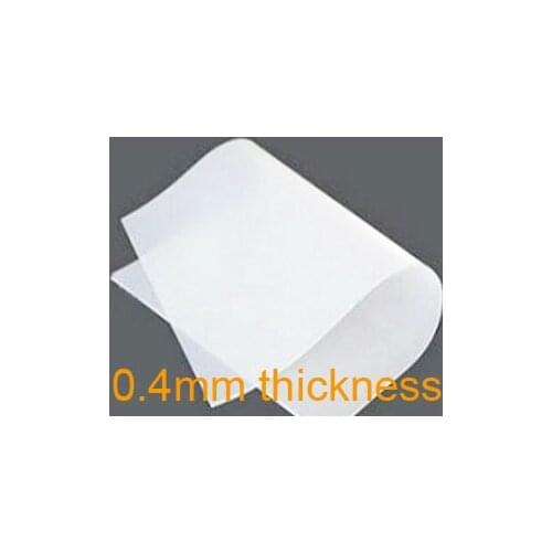 500mm length 500mm width 0.4mm thickness silicon rubber sheet ,500x500x0.4mm Silicone rubber pad, belt,silicon sheeting