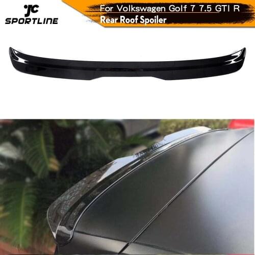 ABS Car Rear Roof Spoiler Wing Window Lip for VW Volkswagen Golf 7 2014 - 2018 MK7 7 / 7. 5 GTI R Bumper Only