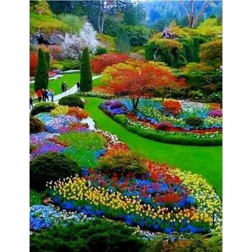 Diamond Painting Landscape 5D Diamond Painting Mosaic Cross Stitch Kit Diamond Embroidery Painting