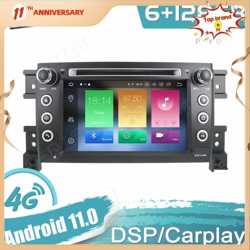 Android 11 For Suzuki Grand Vitara 2005-2012 Car GPS Navigation Auto Stereo Multimedia Radio Video Player Carplay Tape Headunit