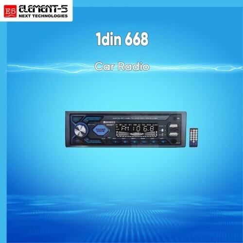 ELEMENT-5 1din 668 Radio AM/FM Car Stereo FM Bluetooth Car Player For Universal Host