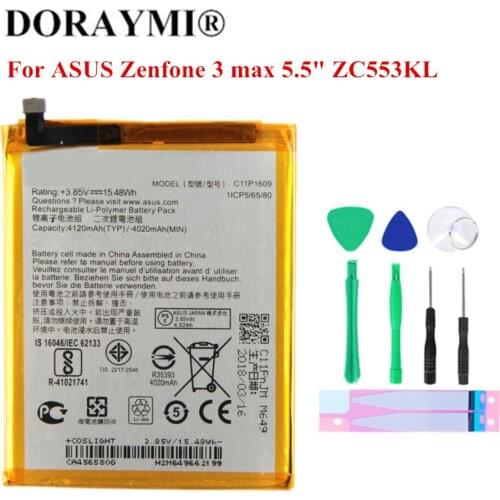 Doraymi Asus ZenFone 4 Max Batteries