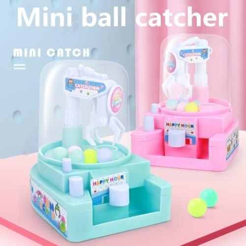 Classic Children Mini Gashapon Catcher Action Figure Interactive Model Toy Ornament Decoration Doll Machine Child Christmas Gift