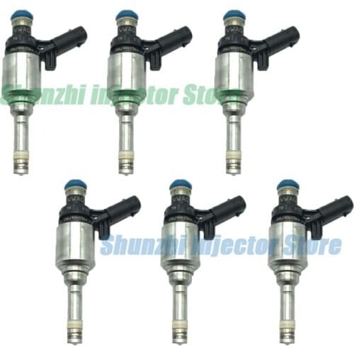 6pcs Fuel Injector Nozzle For AUDI,VW,SKODA,SEAT 1.8L TSI,TFSI FUEL INJECTOR OEM: 06J906036H