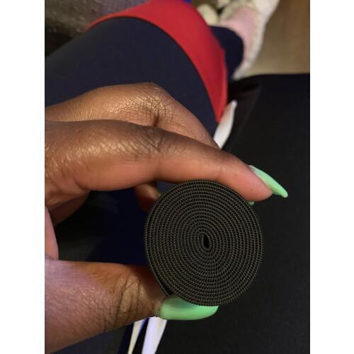 Best Long Elastic Bands 2Cm Black Nylon Highest Elastic Band For Wig Cap Wig Making Accessories Diy 1M