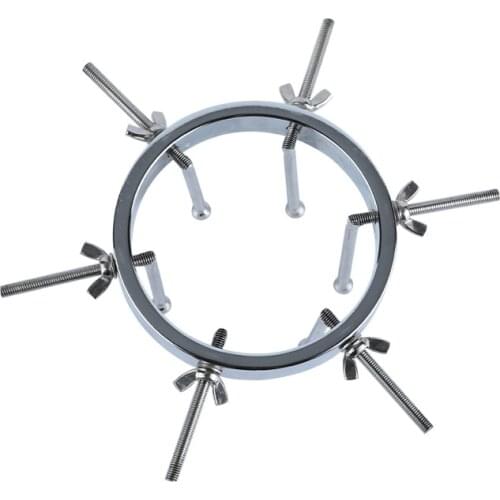 Metal Anal Vaginal Dilator Clamp Anal Plug Adult Sex Toys For Women Men Couple Vaginal Speculum Mirror Medical Device