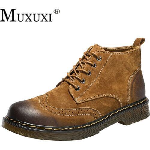 Мужские мотоботы Muxuxi China At AliExpress