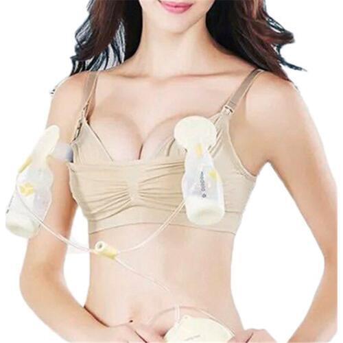 Breastfeeding Underwear Maternity Nursing Bras Pregnant Women Brassier Lace Comfort Cotton Bra Women Solid Breast Feeding Bras