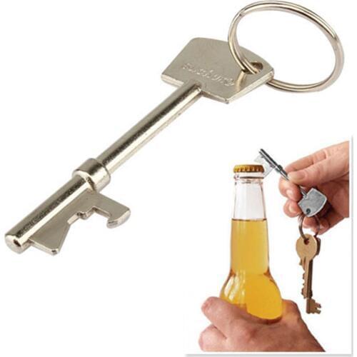Superior Hand Tools Creative Key Ring Design Bottle Opener Metal Practical Crowbars Bar Tool Best Gift Kitchen Accessories AA