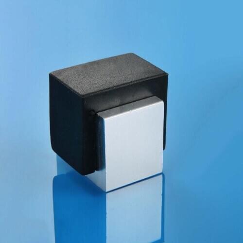 Bathroom Door Stop Door Bump Square Solid Wood Door Top Office Anti-collision Door Touch Aluminum Alloy Hardware Door Stopper