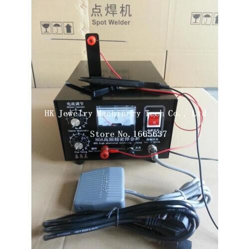 80A High Precision Soldering Machine Jewelry Making Tools Metal Spot Welder for Sale