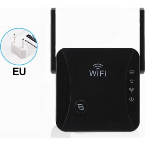 1pc High Quality Wi-Fi Repeater Range Extender Portable 110V-240V Wireless 2.4Ghz Signal Amplifier EU Plug