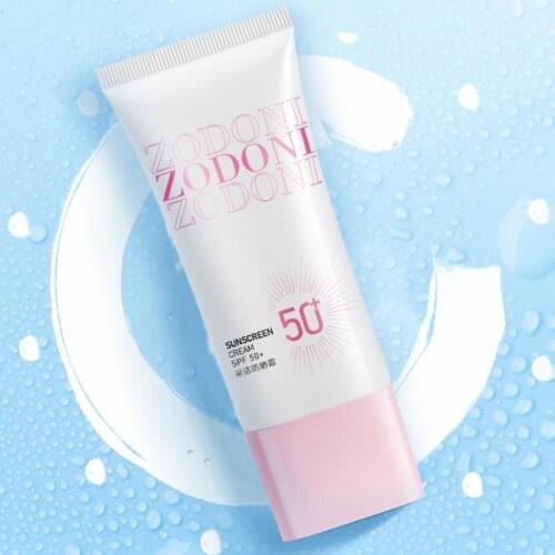 1pc Sunscreen 60ml Fresh And Non-greasy Isolation Sunscreen SPF50+ Lotion Moisturizing Face Makeup TSLM1