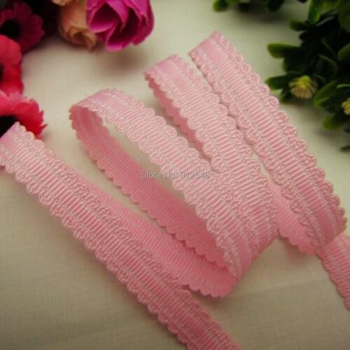 141011, hot sale 10mm hollow Flowers solid Grosgrain Ribbon, DIY handmade materials,Clothing accessories,Gift Wrapping