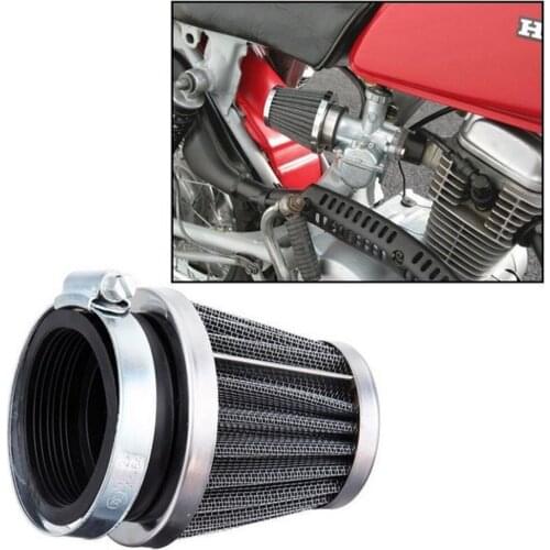 2019 Universal 35/39/42/44/48/50/52/54/60mm Motorcycle Mushroom Head Air Filter Clamp On Air Filter Cleaner Hot Selling