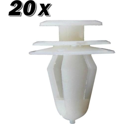 20x Nylon Trim Front Door Panel Glass Body Clip Fit Toyota Tacoma 1995-2015