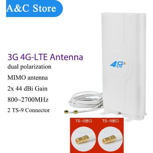 5pcs/lot 4G LTE antenna 800~2700MHz MIMO WiFi Antenna TS-9 ZTE MF Telstra Optus HUAWei E3 E5
