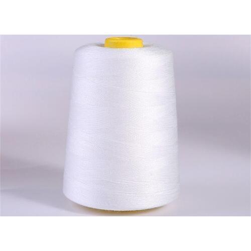 8000 Yards White Black Industrial Overlock Sewing Machine Polyester Thread Sewing Line Black
