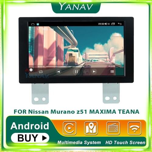 Android Car Radio GPS Navigation For Nissan Murano z51 MAXIMA TEANA 2010-2013 Auto Stereo Receiver Video Multimedia MP3 Player