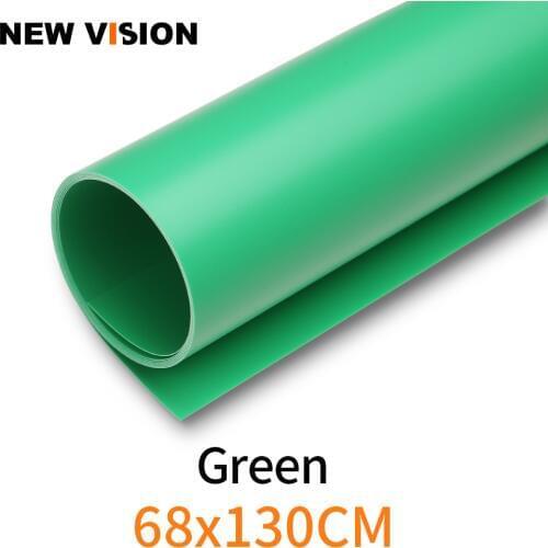 Green 68X130cm 27*51inch Photography Backdrop Paper Matte PVC Vinyl Seamless Background Seamless Water-proof