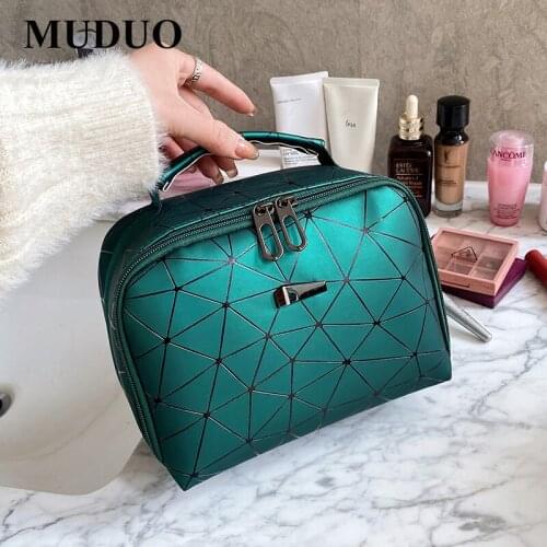 Brand Beauty Brush Makeup Bag Travel Professional Women Cosmetic Case Big Capacity Make Up Box Necessary Waterproof Cosmetic Bag