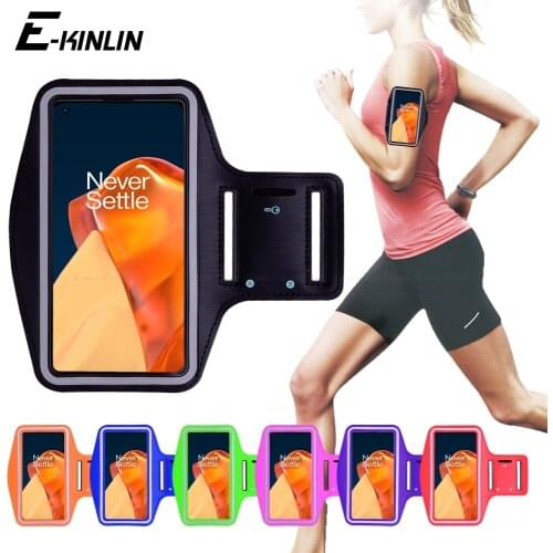 Running Jogging Gym Sports holder Bag Cover Arm Band Phone Case For One Plus OnePlus 8T 8 7T 7 Pro 5G 6T 6 5T 5 3 3T 2 1 X