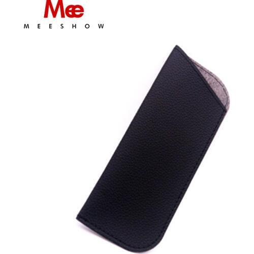 PU Leather pouch 20pcs/lot for reading glasses portable colorful pouch for eyeglasses free shipment