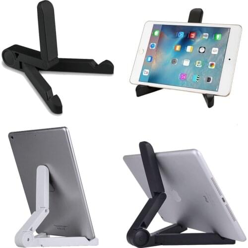 Tablet Holder Phone Holder Convenient Foldable Adjustable Angle Support Mount for IPad Phone