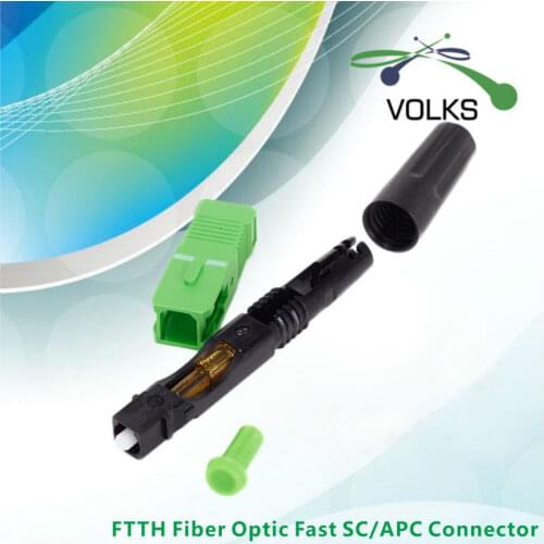 FTTH Fiber Optic Fast SC/APC Connector FTTH Fast Connector 50pcs