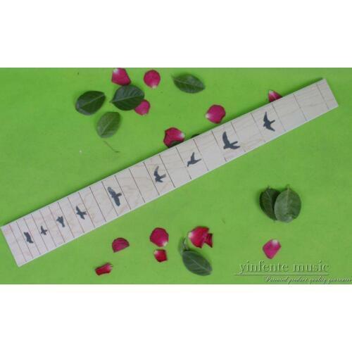 Maple Electric Guitar Fretboard Bird Inlay 22 Fret 25.5" guitar Replacement guitar parts