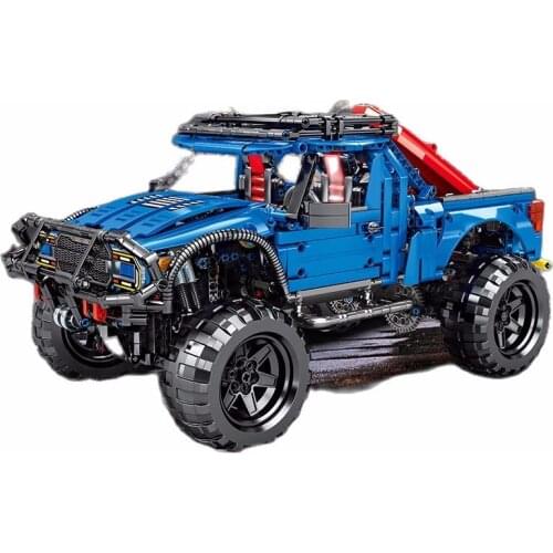 SEMBO Block 1630PCS City Remote Control Car Bricks technical RC/non-RC Trucks Pickup Model Building Blocks Toys For Kids