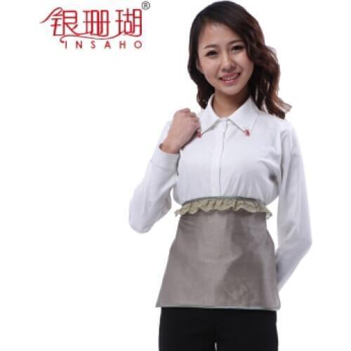 Silver fiber radiation protection suits maternity radiation protection apron chinese-style chest covering 99% silver nylon fiber
