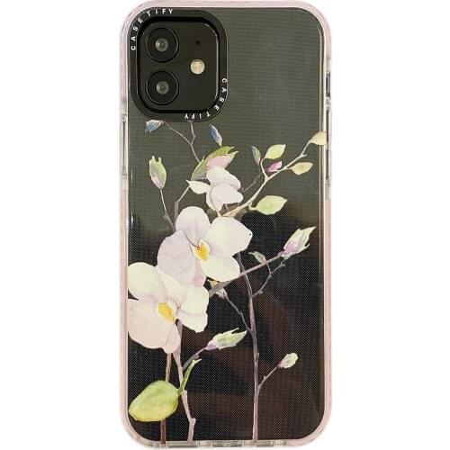 Beautiful Magnolia Blossoms Case for iPhone 12 Pro Max Back Phone Cover for 12 Mini 11 Pro Max X XS XR 8 7 Plus SE 2020 Capa