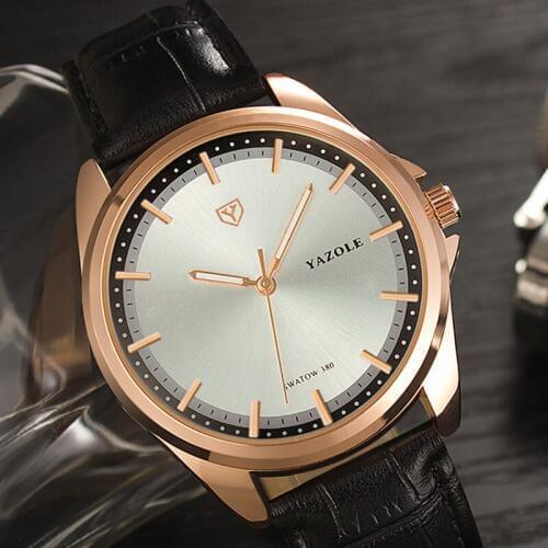 Top Brand Luxury Famous Mens Watch Male Clock Quartz Wristwatch Quartz-watch Relogio MasculinoYAZOLE 2019