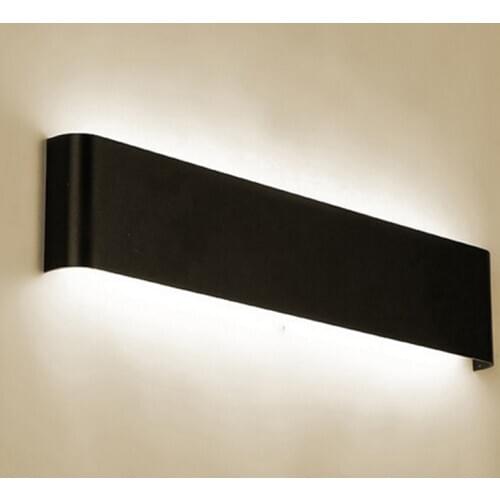 Modern Rectangle LED Wall Lamp 6W 12W 18W 24W Bathroom Mirror Indoor Aisle Bedroom Courtyard Porch Sconce Aluminum Wall Lamp