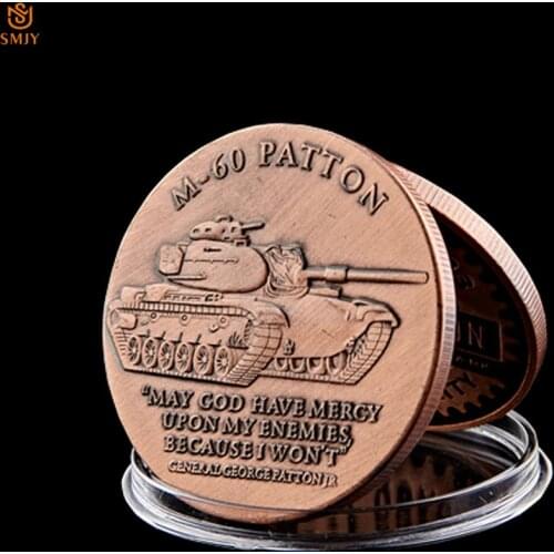 USA Military Weapon Combat Tank M-60 Patton Novelty Promotion Challenge Coin Gift