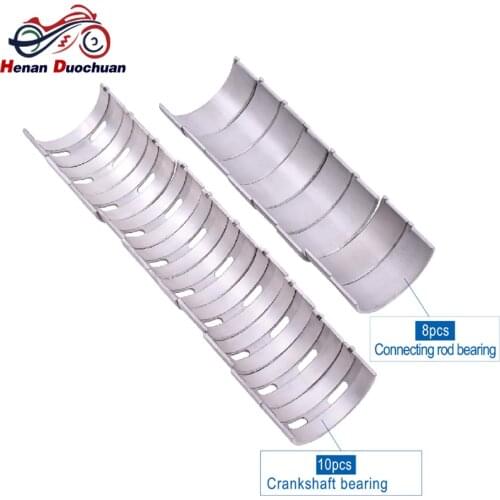 STD~+0.5 35mm~34.5mm Con Rod Connecting Rod Crankshaft Main Bearing Kit for Suzuki GSXR1000 GSX-R1000 GSXR1000 GSX-R 1000 01-16