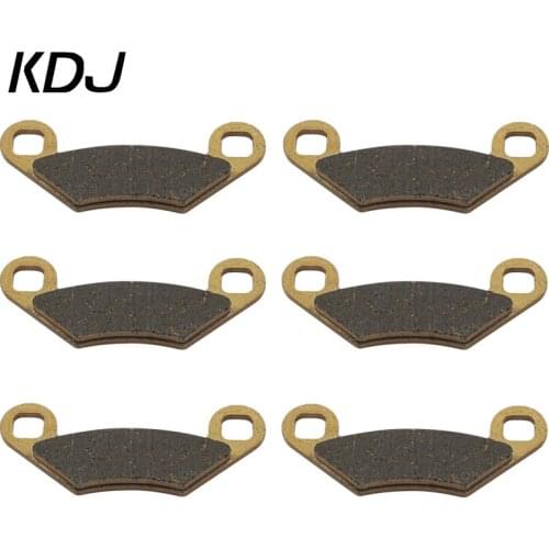 Brake Pads for Polaris Hawkeye 300 4X4 2007 Sintered Front and Rear Brake Pads