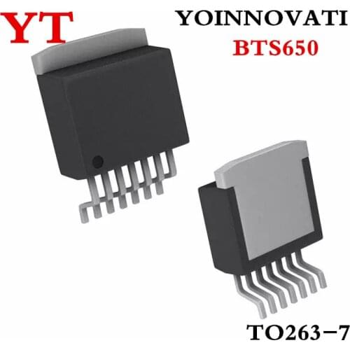 10PCS BTS650 TO263 Smart Highside High Current Power Switch Best quality