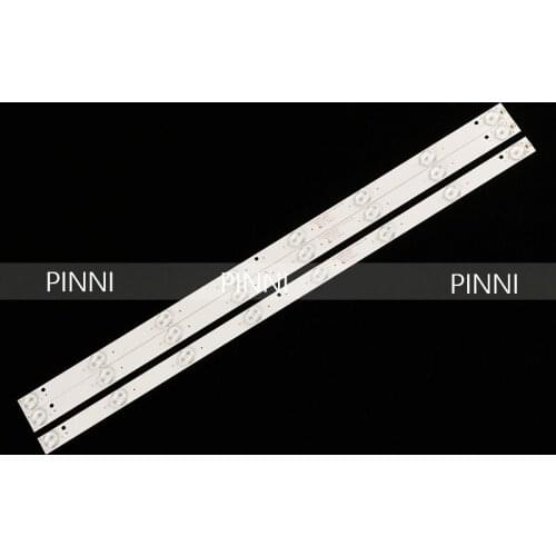 Brand new 32 "8 lamp 3V length 56.5cm universal light strip LED pack installed backlight strip aluminum substrate single strip p