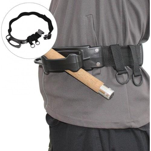 Anti-Corrosion Belly Top Waist Belt Sea Fishing Rod Pole Holder Fish Tackle Tool